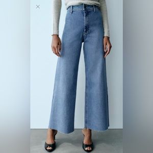 HIGH-WAISTED ZW SAILOR STRAIGHT JEANS
